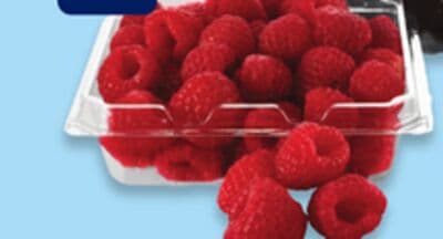 Strawberries 454 g, raspberries or blackberries 170 g or blueberries
