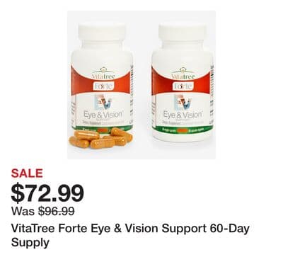 VitaTree Forte Eye & Vision Support 60-Day Supply