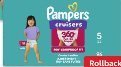 Pampers Cruisers 360° diapers