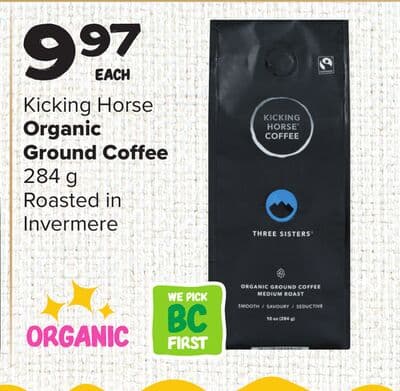 Kicking Horse Organic Ground Coffee
