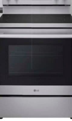LG 6.3 Cu. Ft. Smart Electric Range with Air Fry - Fingerprint Resistant Stainless Steel - LREN6325XE