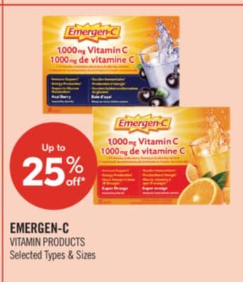 EMERGEN-C VITAMIN PRODUCTS