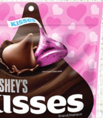 Hershey's Valentine's Kisses or Reese's Hearts
