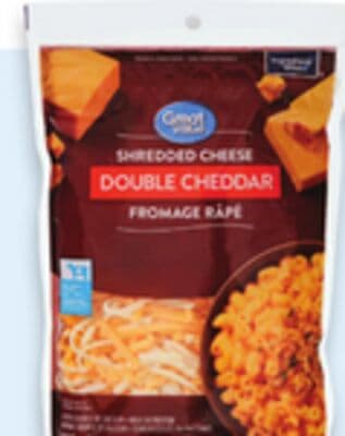 Great Value cheese shreds