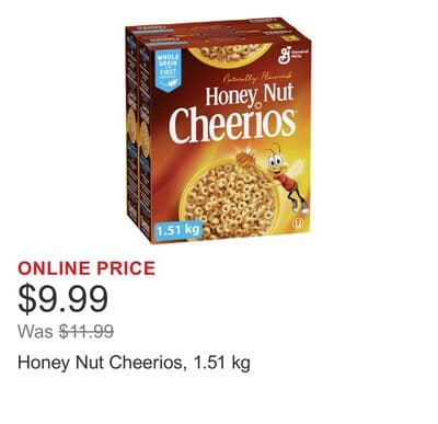 Honey Nut Cheerios, 1.51 kg
