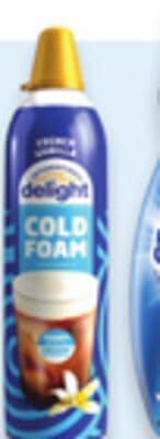 International Delight coffee creamer 946 mL or cold foam 396 g
