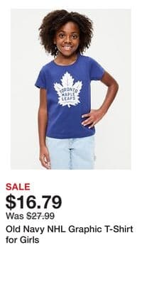 Old Navy NHL Graphic T-Shirt for Girls