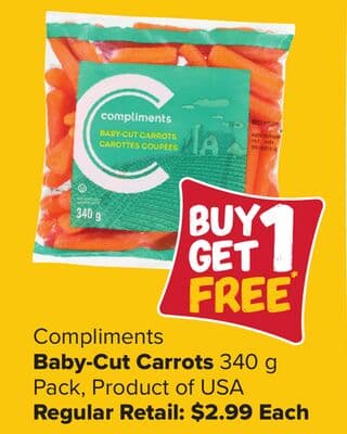 Compliments Baby-Cut Carrots