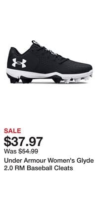 Under Armour Women's Glyde 2.0 RM Baseball Cleats