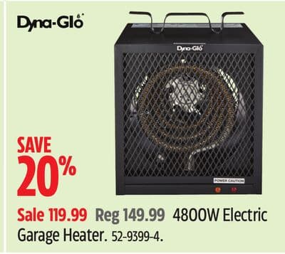 Dyna-Glo 4800W Electric Garage Heater