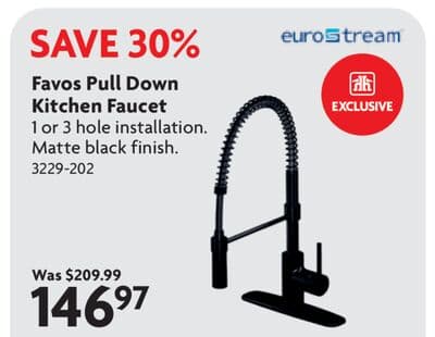 Favos Pull Down Kitchen Faucet