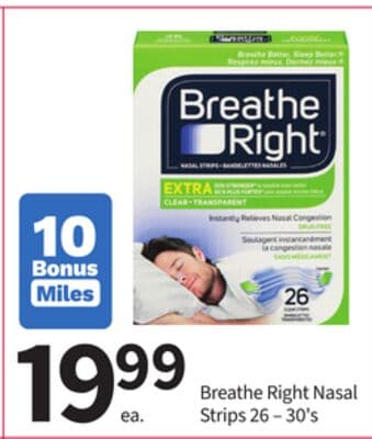 Breathe Right Nasal Strips