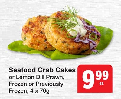 Seafood Crab Cakes