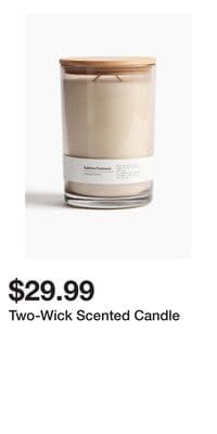 Two-Wick Scented Candle