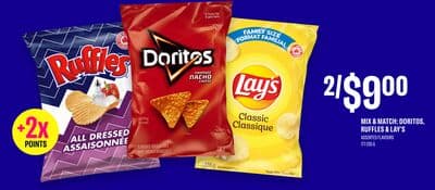 DORITOS, RUFFLES & LAY'S