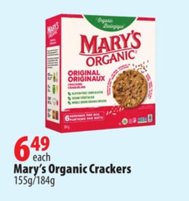 Mary's Organic Crackers