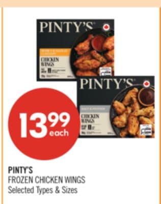 PINTY'S FROZEN CHICKEN WINGS