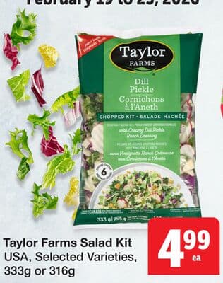 Taylor Farms Salad Kit