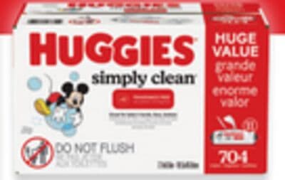 Huggies 10x wipes