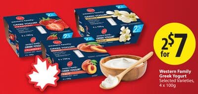 Western Family Greek Yogurt