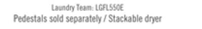 LG 5.2 Cu. Ft. Front-Load Washer and 7.4 Cu. Ft. Electric Dryer with TurboSteam®
