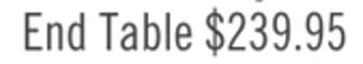 End Table