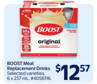BOOST Meal Replacement Drinks