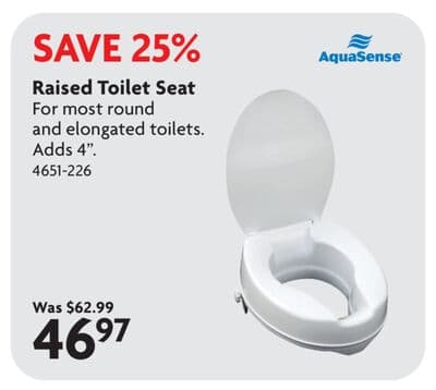Raised Toilet Seat