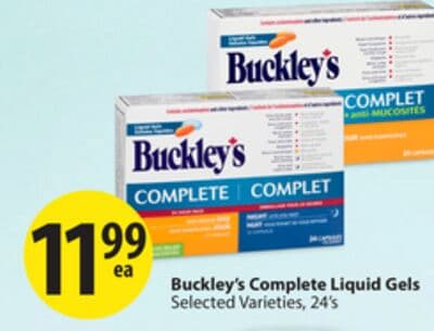 Buckley's Complete Liquid Gels
