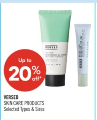 VERSED SKIN CARE PRODUCTS