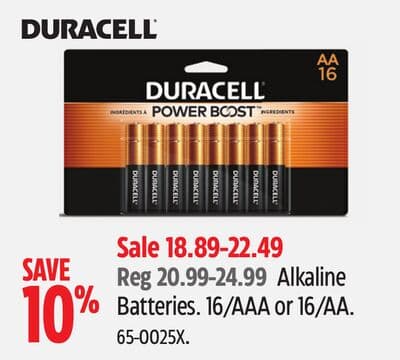 Duracell Alkaline Batteries
