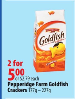 Pepperidge Farm Goldfish Crackers