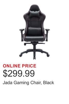 Jada Gaming Chair, Black