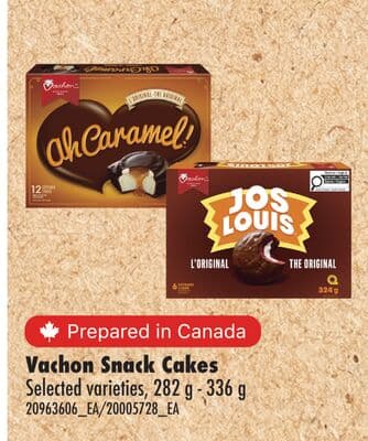 VACHON SNACK CAKES, 282 g - 336 g