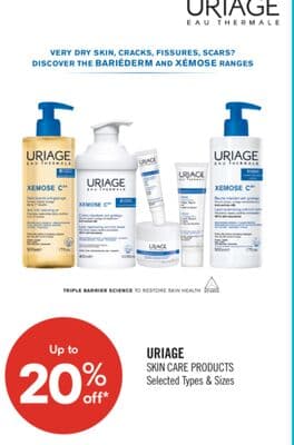 URIAGE SKIN CARE PRODUCTS