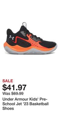 Under Armour Kids' Pre-School Jet '23 Basketball Shoes