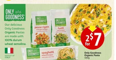 Only Goodness Organic Pasta