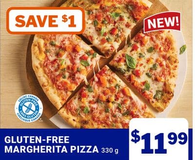 GLUTEN-FREE MARGHERITA PIZZA