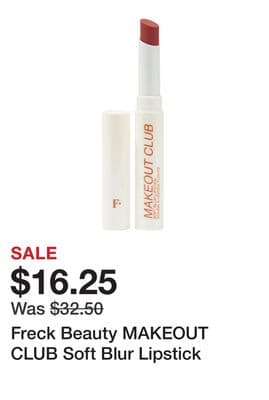 Freck Beauty MAKEOUT CLUB Soft Blur Lipstick