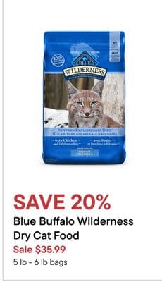 Blue Buffalo Wilderness Dry Cat Food