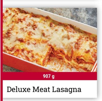 Deluxe Meat Lasagna
