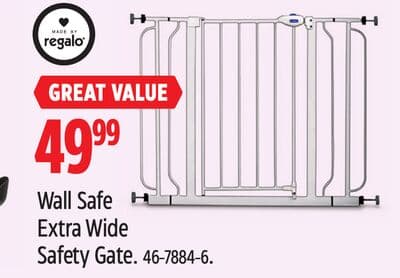 Regalo Wall Safe Extra Wide Safety Gate