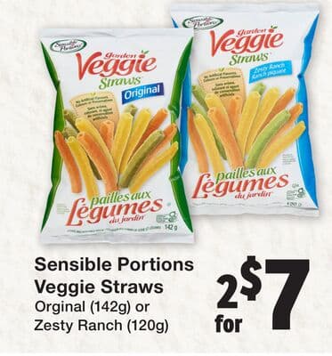 Sensible Portions Veggie Straws