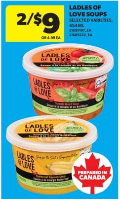 LADLES OF LOVE SOUPS, 454 ML