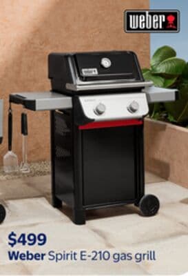 Weber Spirit E-210 gas grill