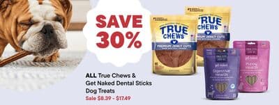 ALL True Chews & Get Naked Dental Sticks Dog Treats