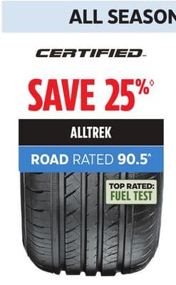 CERTIFIED ALLTREK Tires