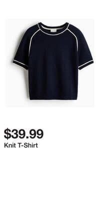 Knit T-Shirt