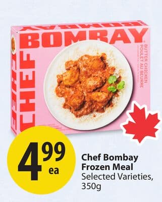 Chef Bombay Frozen Meal