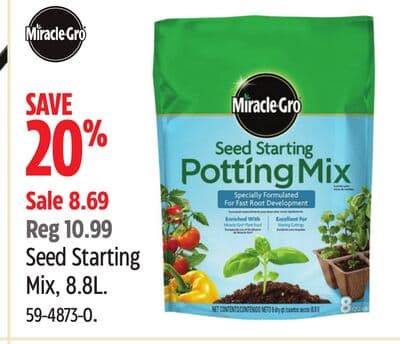MIRACLE-GRO Seed Starting Mix